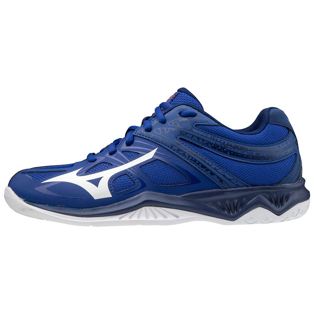 Mizuno Women's Lightning Star Z5 Volleyball Shoes Blue/White/Pink (V1GD190320-ZXY)